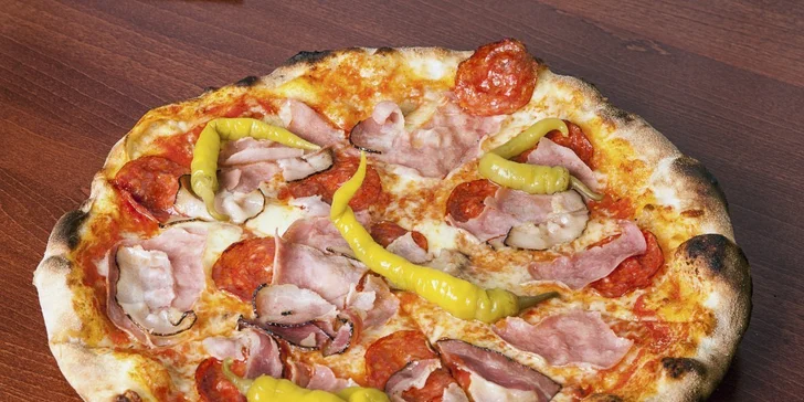 Dvě vynikající pizzy z nejlepších ingrediencí