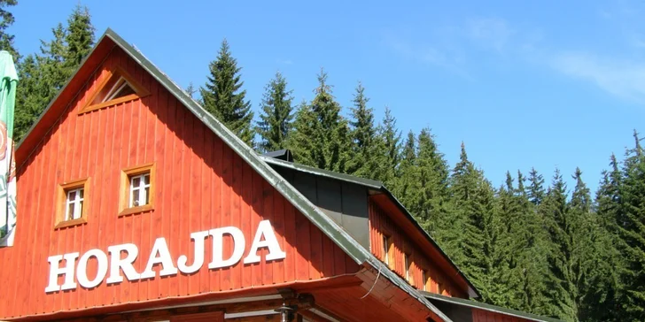 Lyžování i relax - horská chata Horajda v Krkonoších