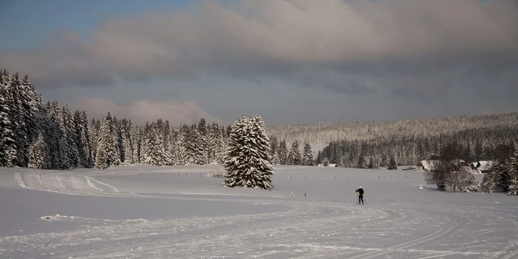 Chata U Krále Šumavy, Kvilda na Šumavě s polopenzí, pro 2 osoby na 3 dní, 2 noci