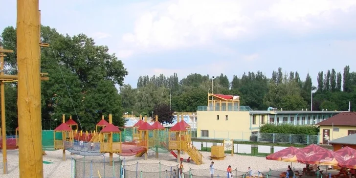 Vstupy do lanového centra pro děti i dospělé