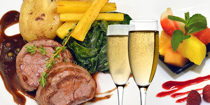 Luxusní jarní menu v krápníkové jeskyni pro dva