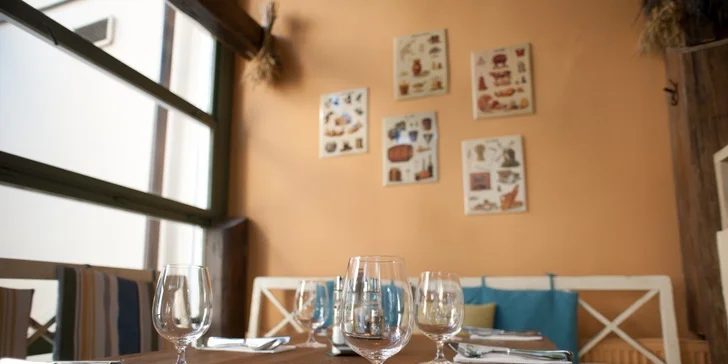 4chodové tasting menu pro dva v restauraci Olivier