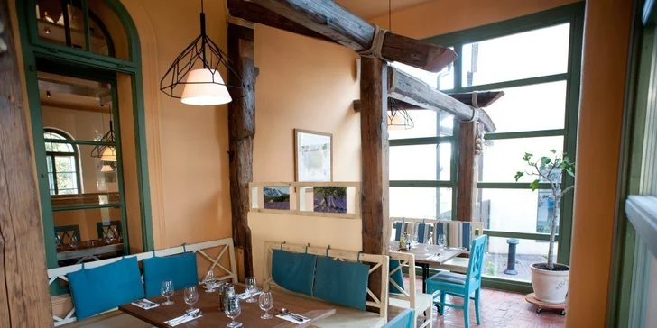 4chodové tasting menu pro dva v restauraci Olivier