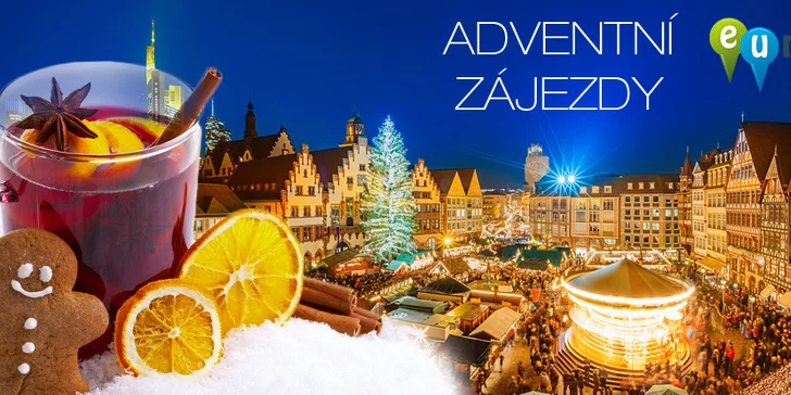 Celý den na adventních trzích v Německu i Rakousku