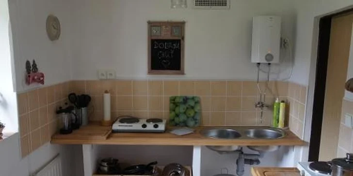 Víkendový čí týdenní pobyt na chalupě pro skupinu až 10 přátel
