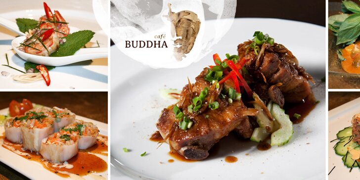Degustační thajské menu v Café Buddha Balbínova pro dva