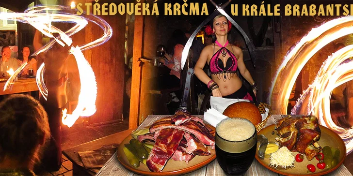 Hostina a program pro 2 U krále Brabantského