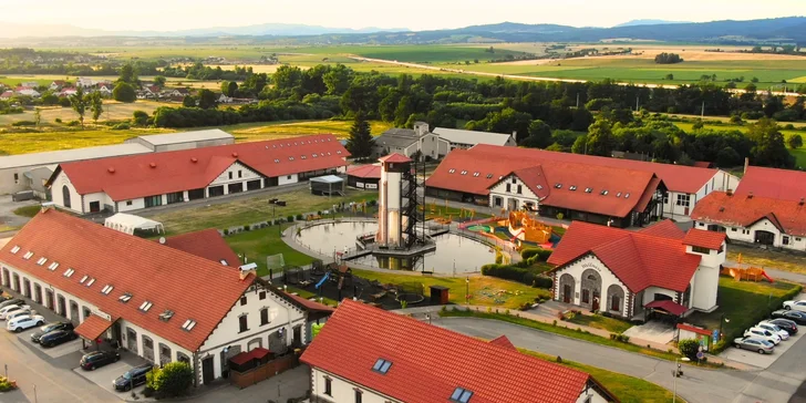 Pobyt v rodinném resortu Masarykov dvor na Podpoľaní se stravou, možností wellness a širokou nabídkou atrakcí