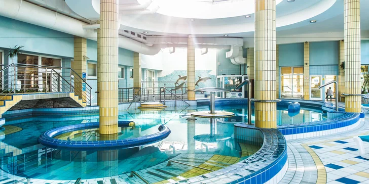 Thermalpark Dunajská Streda je pouze 100 metrů od hotelu. Určitě by jste neměli vynechat návštěvu!
