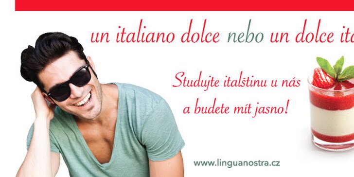 Intenzivní nebo víkendový kurz Italština