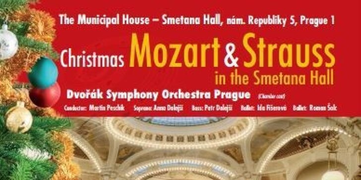 Vánoční Mozart a Strauss v Obecním domě