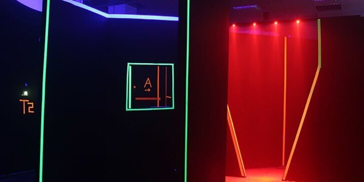 2 adrenalinové laserové hry ve sci-fi aréně ve Zlíně