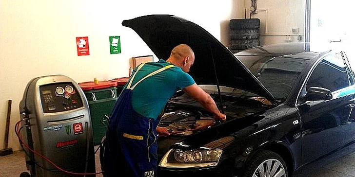 Kontrola, čištění a plnění klimatizace na léto