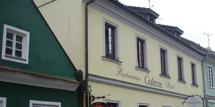 Ubytování pro 2 s polopenzí v 4* hotelu v Třeboni