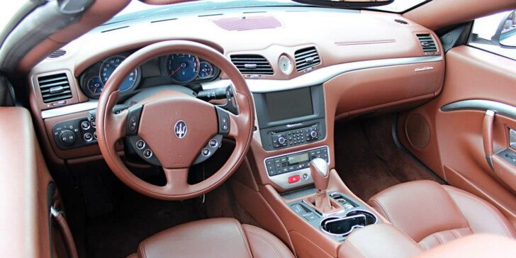 Jedinečná jízda vašeho života v Maserati GranCabrio