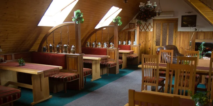 Romantická noc s wellness a lahví sektu