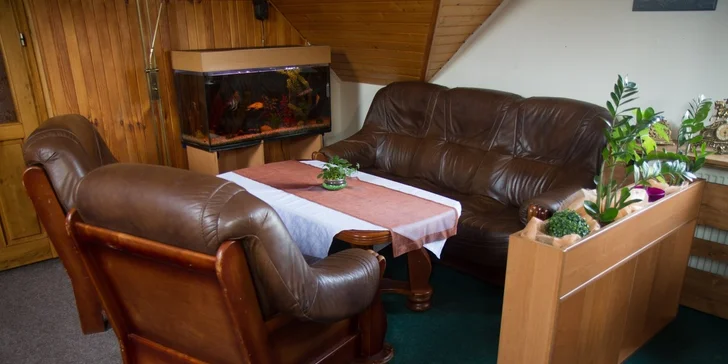 Romantická noc s wellness a lahví sektu