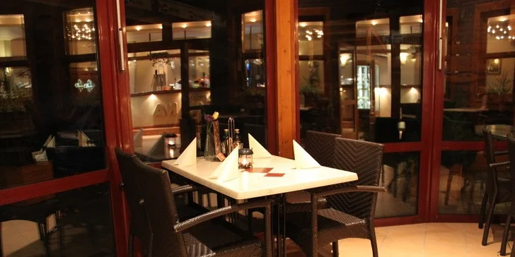 3chodové menu ve vyhlášené restauraci Toscana