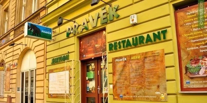 Hostina Legenda pro 2-4 osoby v restauraci Pravěk