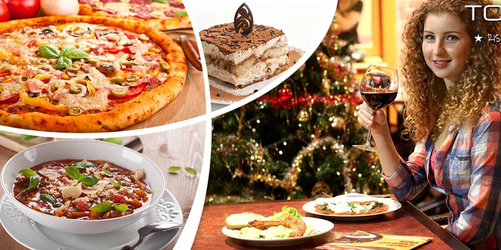 3chodové menu ve vyhlášené restauraci Toscana