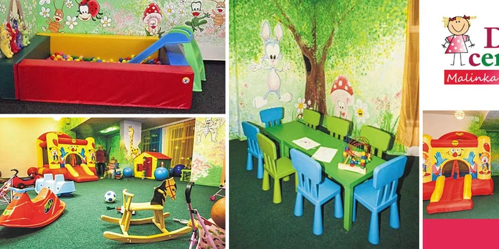 Otevřený voucher v hodnotě 500 Kč do DC Malinka