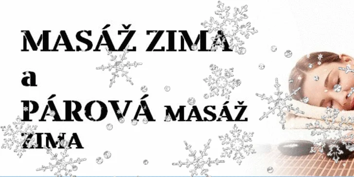 Aroma masáž s lávovými kameny a peelingem pro jednoho či pro pár