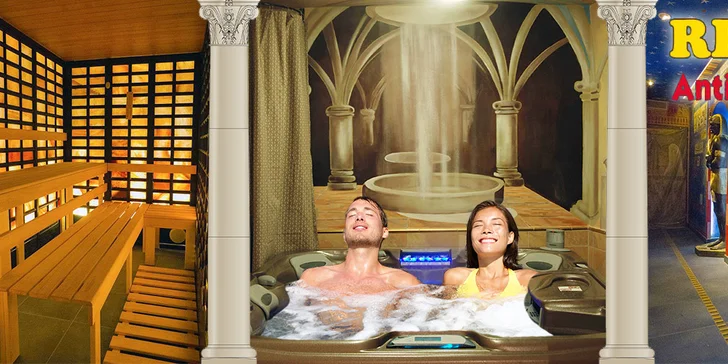 Wellness relax v antickém stylu až pro 4 osoby