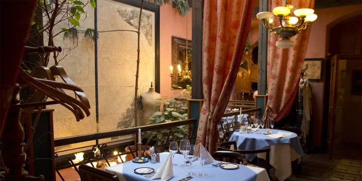 Exkluzivní zvěřinové menu pro dva v restauraci U Modré Kachničky