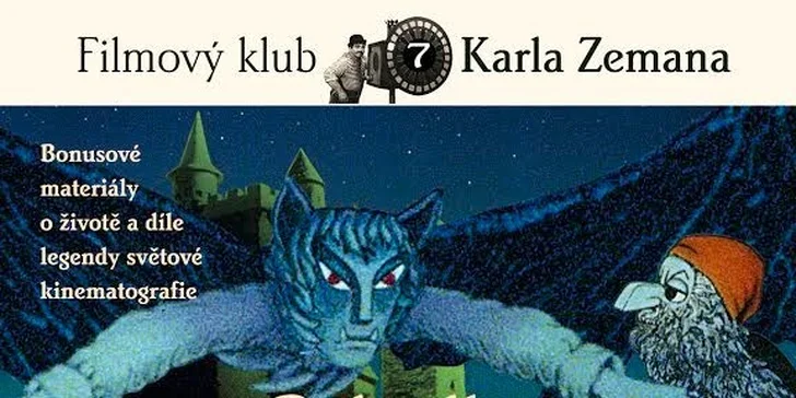 Rodinný vstup do muzea a DVD s filmy Karla Zemana