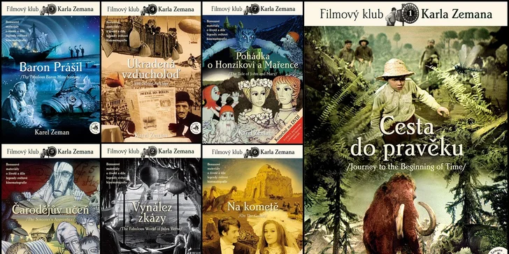 Rodinný vstup do muzea a DVD s filmy Karla Zemana