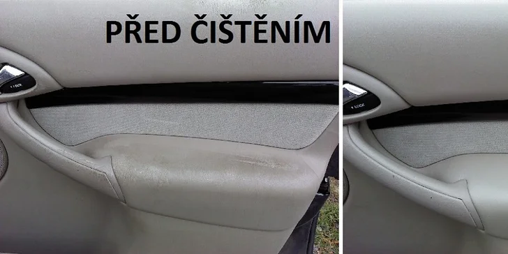 Kompletní tepování auta - sedadla, kufr a strop