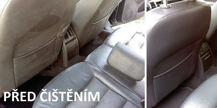 Kompletní tepování auta - sedadla, kufr a strop