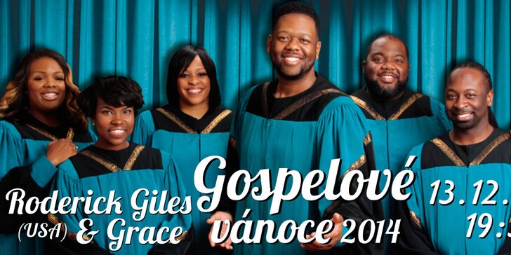 Vstupenka na koncert Gospelové Vánoce 2014