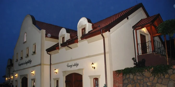Zážitková dovolená ve Vinařství u Kapličky