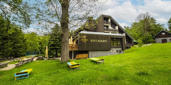 Hotel si oblíbily hlavně rodiny s dětmi.