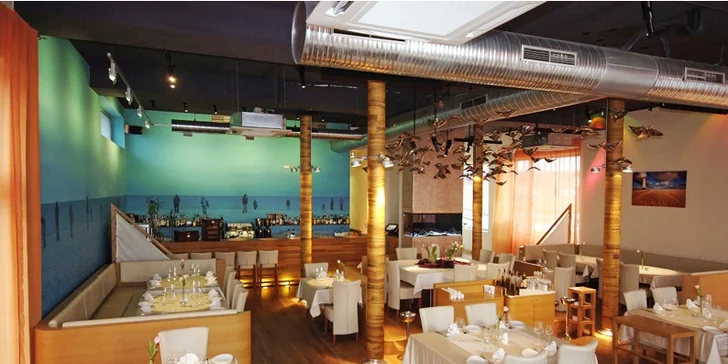 Špičkové vánoční menu v restauraci Noem Arch