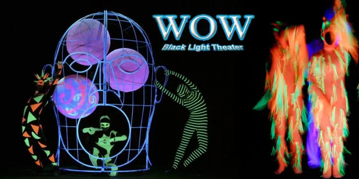 Vstupenka do úžasného černého divadla WOW Show