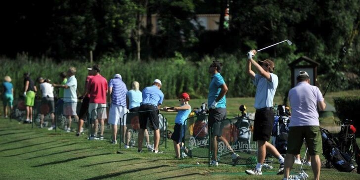 Kurz golfu Basic pro začátečníky v Golf&Spa Resortu Hluboká