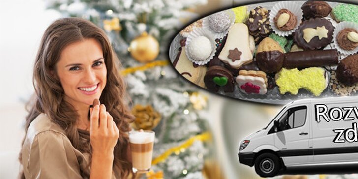 Tradiční vánoční cukroví s rozvozem zdarma