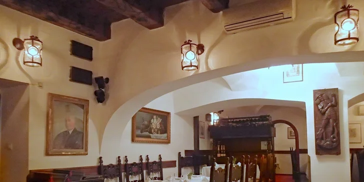 Báječné 3chodové menu pro 2 U Tří Pštrosů