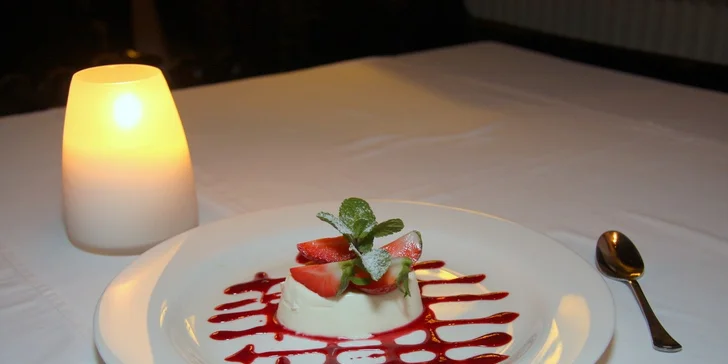 Báječné 3chodové menu pro 2 U Tří Pštrosů