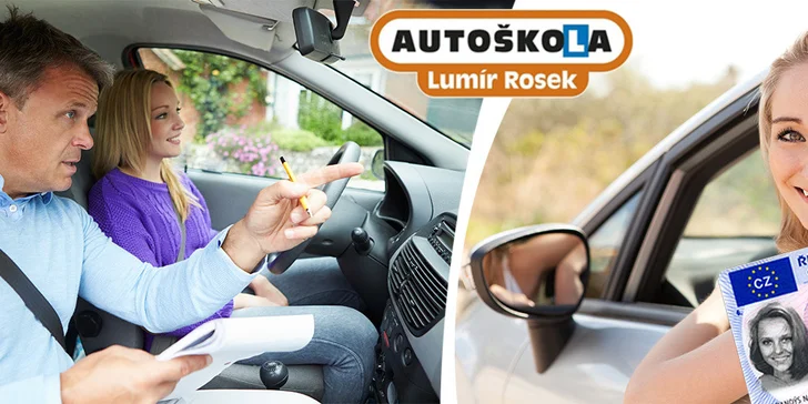 Rezervace místa v autoškole Rosek na řidičák B