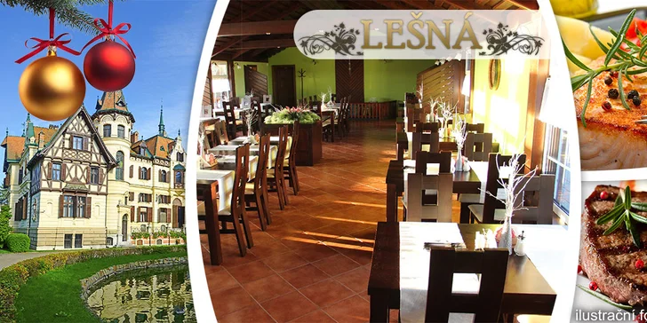 Dárkový voucher na konzumaci v Restauraci Lešná