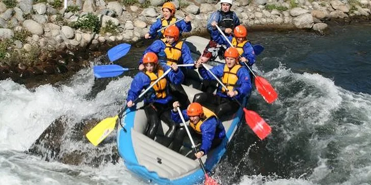 Akční třídenní rafting v Nízkých Tatrách