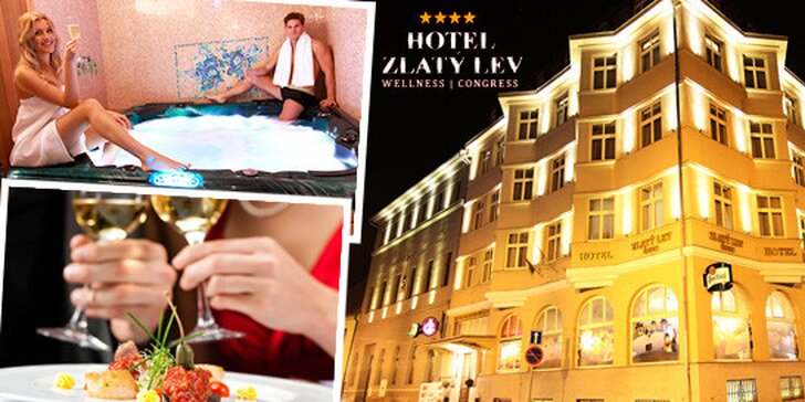 Romantika pro dva v 4* hotelu s luxusním wellness