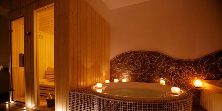 Romantický pobyt pro dva s privátním wellness