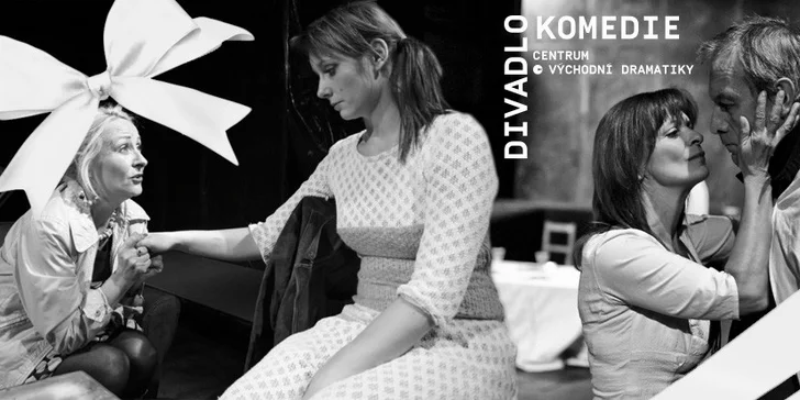 Otevřená vstupenka pro dva do Divadla Komedie