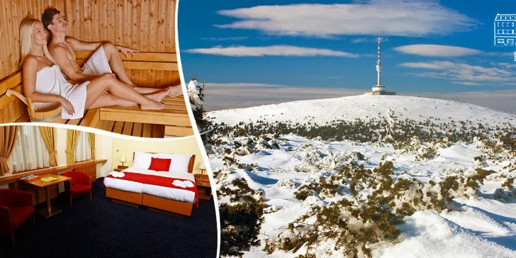 3denní zimní pohoda v luxusním hotelu v Jeseníku