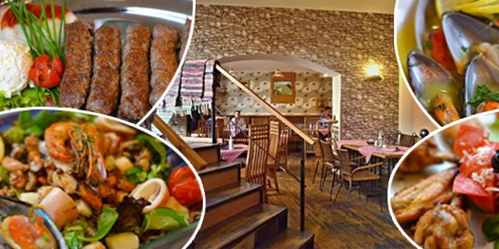 Speciální menu v balkánské restauraci Boka