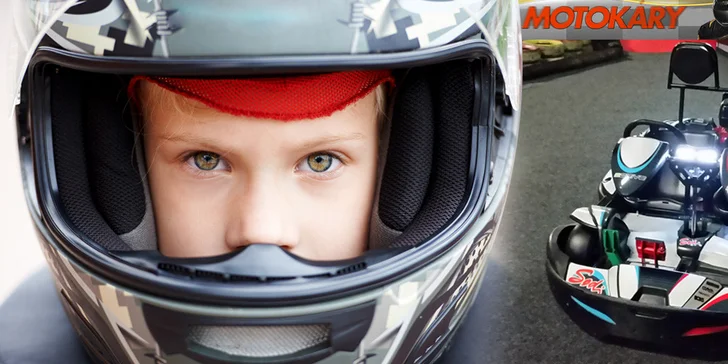 2x10 minut na dvoumístné motokáře v Letňanech